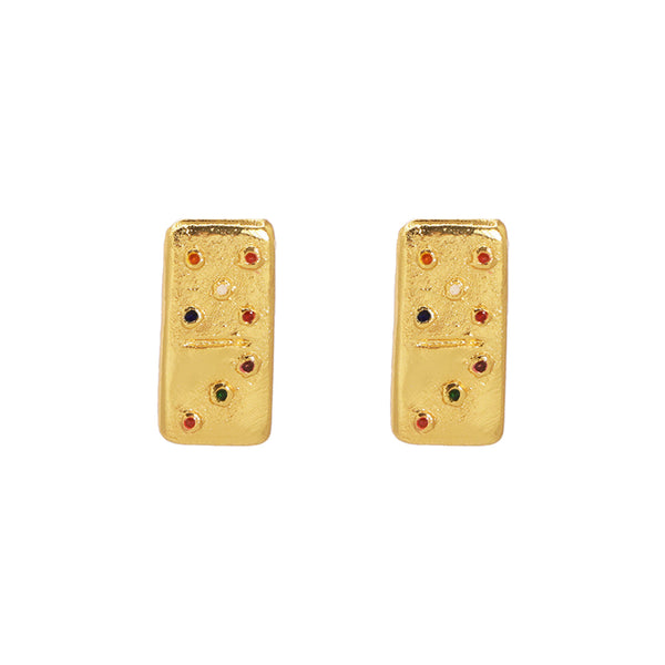 Aretes Dominó Mini