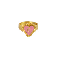 PreOrder Anillo Letra Heart