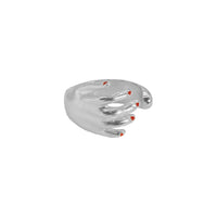 Anillo Mano Plata