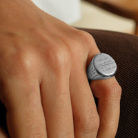 Anillo Caye Plata
