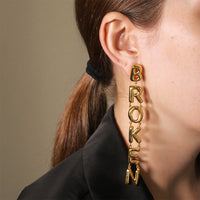 Aretes Broken Hearts