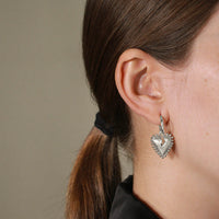 Candongas CorazOFF Mini Plata