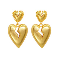 Aretes Double CorazOFF