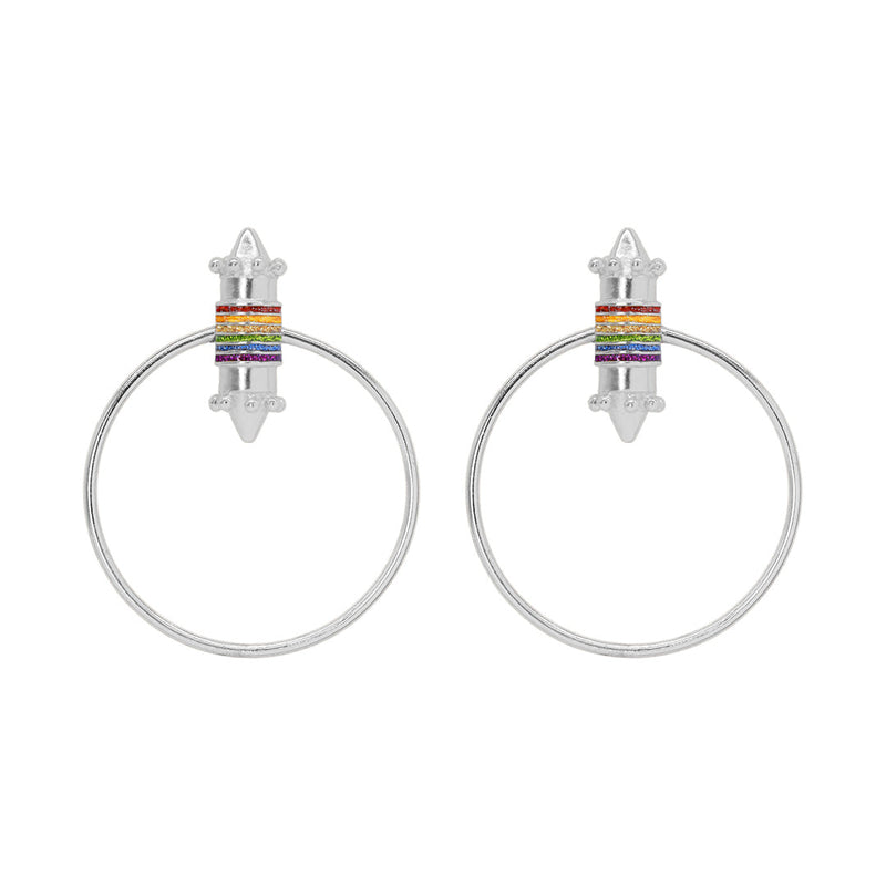 PreOrder Aretes Lollie XL Plata