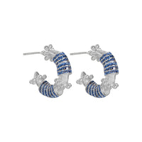 Candongas Magic Stick Twirl Baby Plata