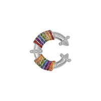 Earcuff Magic Stick Twirl Plata