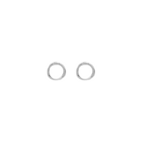 Candongas Disco Mini Plata