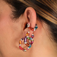 Candongas Looms Baby Plata