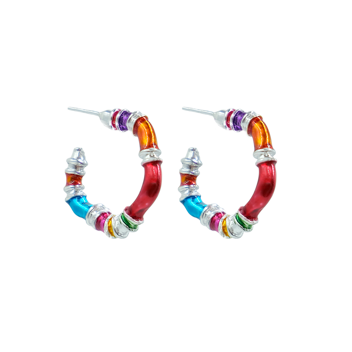 Candongas Looms Baby Plata