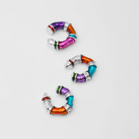 Earcuff Looms Chunky Plata