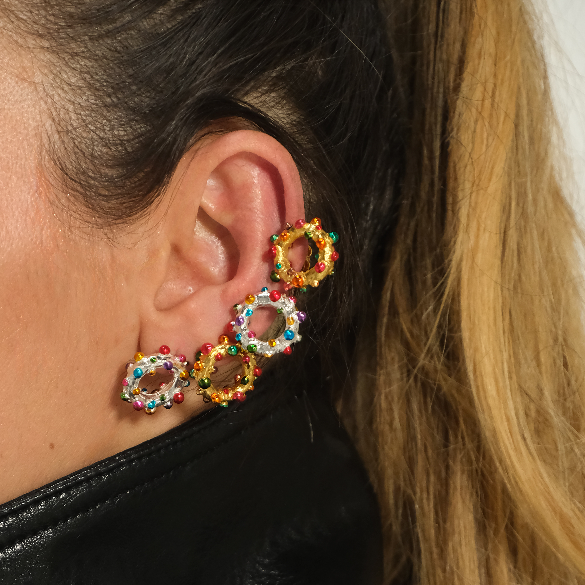 Earcuff AsteroiDS Mini Plata