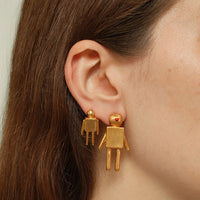 Aretes Robot Mini