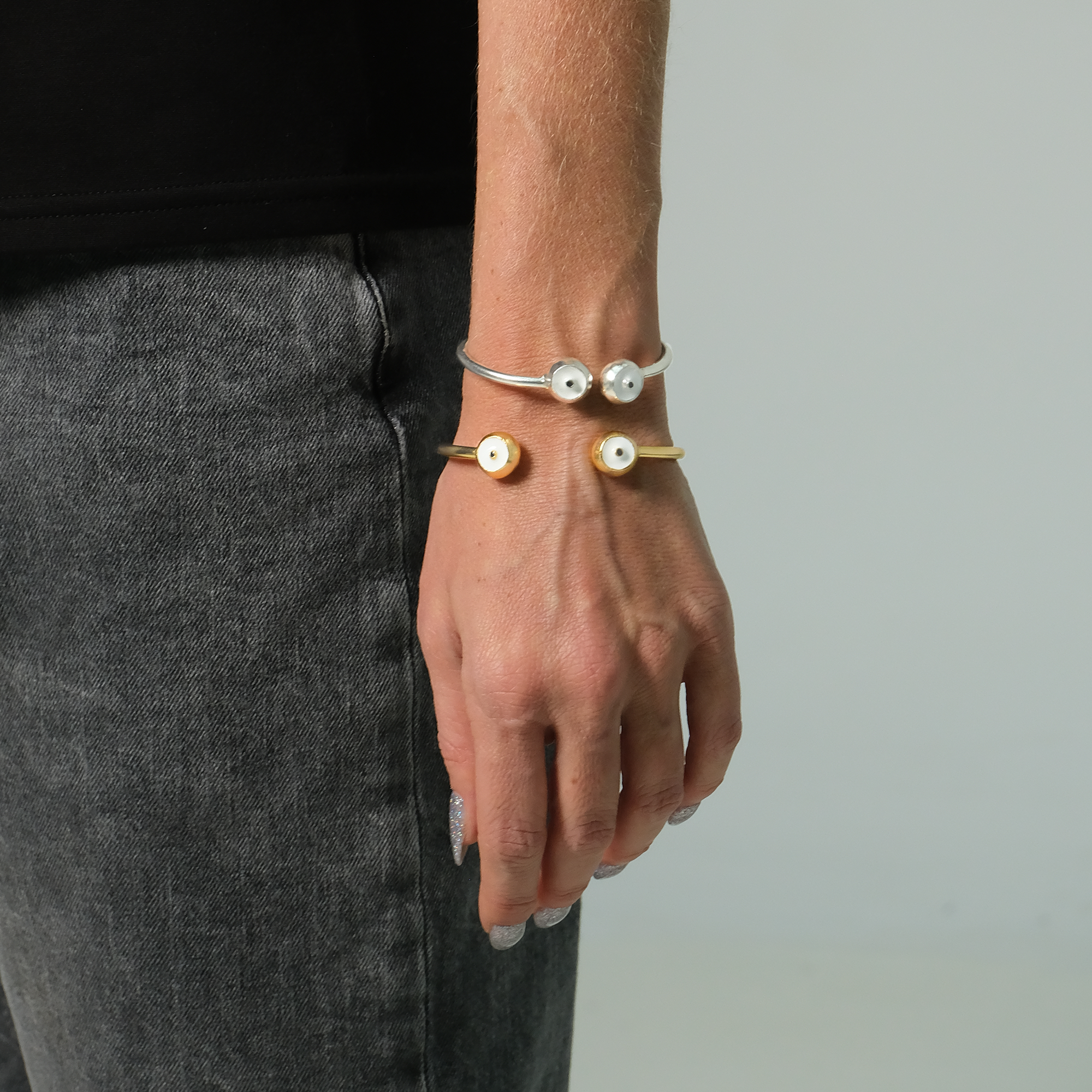 Brazalete EYEclipse Plata