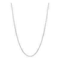 Single Cadena Plata 42cm