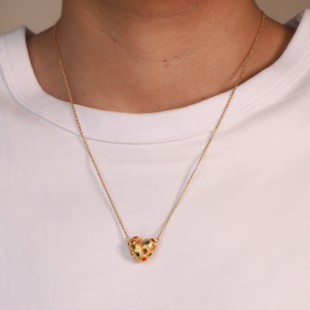 Cadena Trufa Corazón Tiny