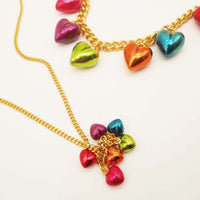 Cadena Steel Hearts Melted