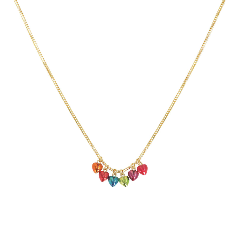 Cadena Steel Hearts Melted