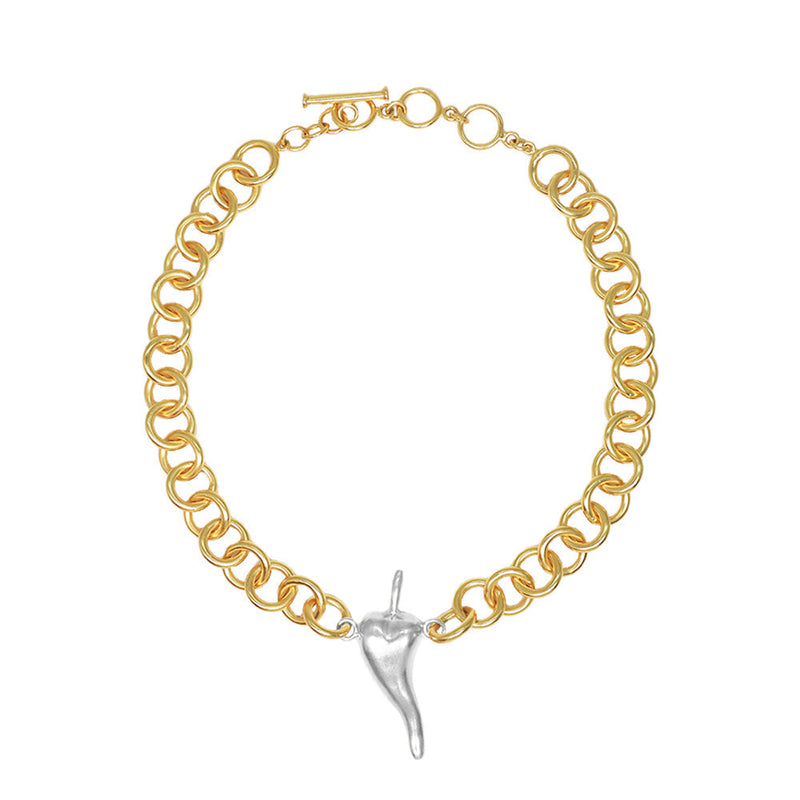 Choker Chili XL Gold & Silver