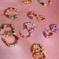 Candongas Looms Baby Plata