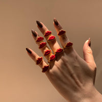 Anillo Kiss Me Red
