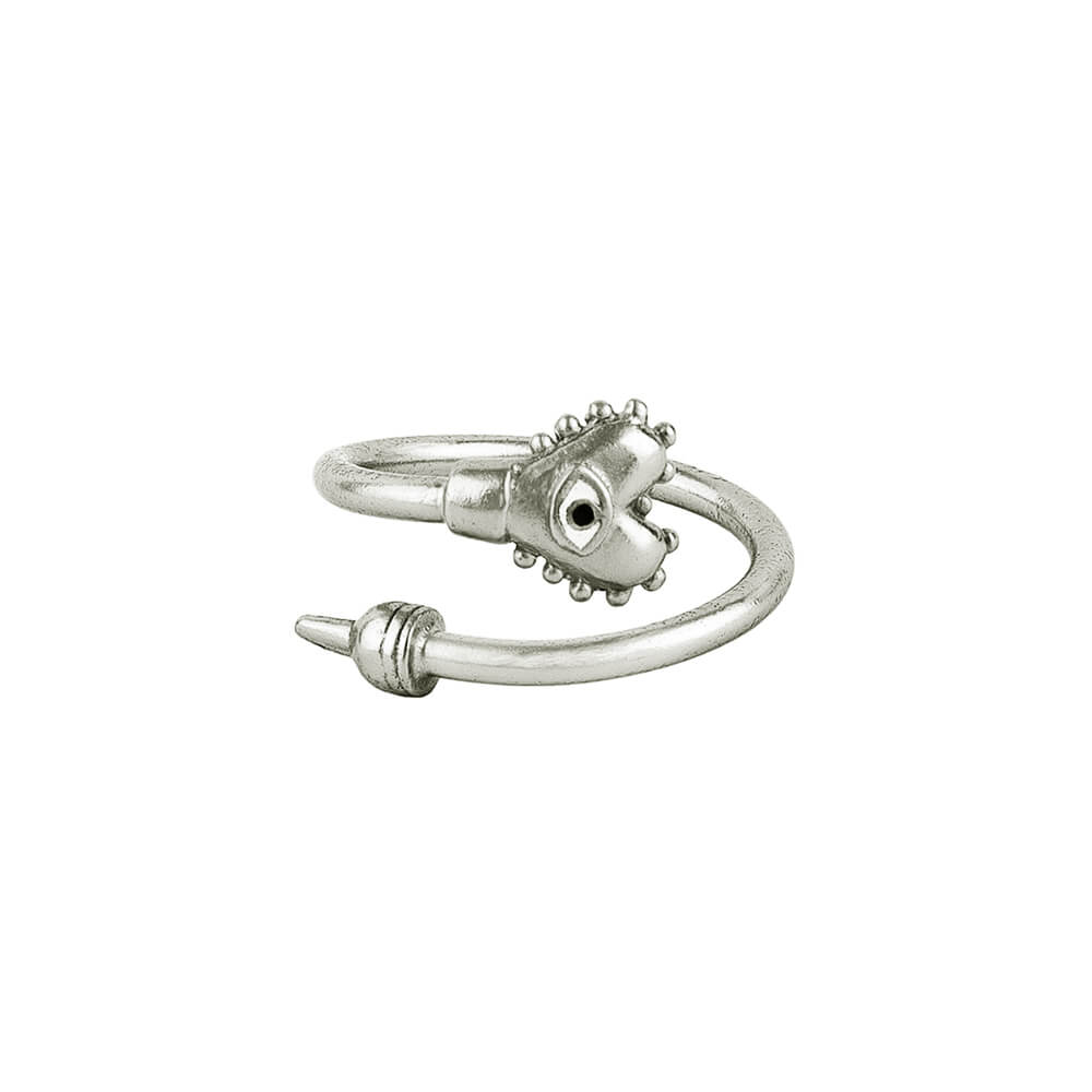 Anillo EyeWitness Spiral Plata