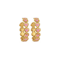 Beating Hearts Mini Hoops