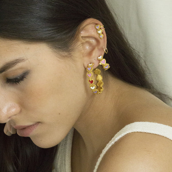 Beating Hearts Tiny Hoops