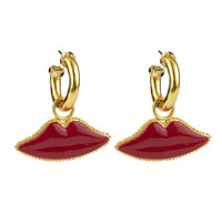 Candongas Kiss Me Red