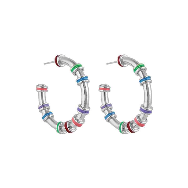 Hula Hoops Mini Silver