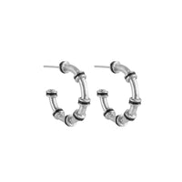 Candongas Hula Baby Plata