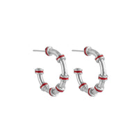 Candongas Hula Baby Plata