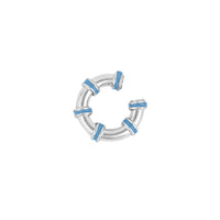 Hula Earcuff Chunky Silver