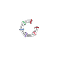 Hula Earcuff Chunky Silver