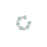 Hula Earcuff Chunky Silver