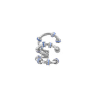Triple Hula Earcuff Silver