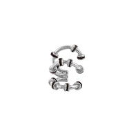 Triple Hula Earcuff Silver