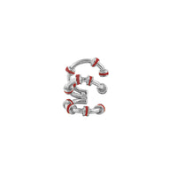 Triple Hula Earcuff Silver