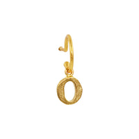 PreOrder Baby Hoops 9mm Letra Gold