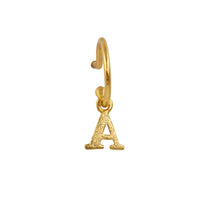 PreOrder Baby Hoops 15mm Letra Gold