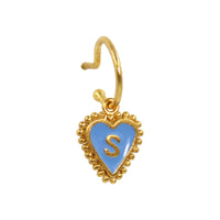 PreOrder Baby Hoops 15mm Letra Heart