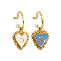 PreOrder Baby Hoops 15mm Letra Heart