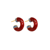 Orbit Tiny Glitter Hoops