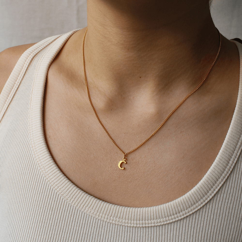 PreOrder 1 Letter Gold Chain