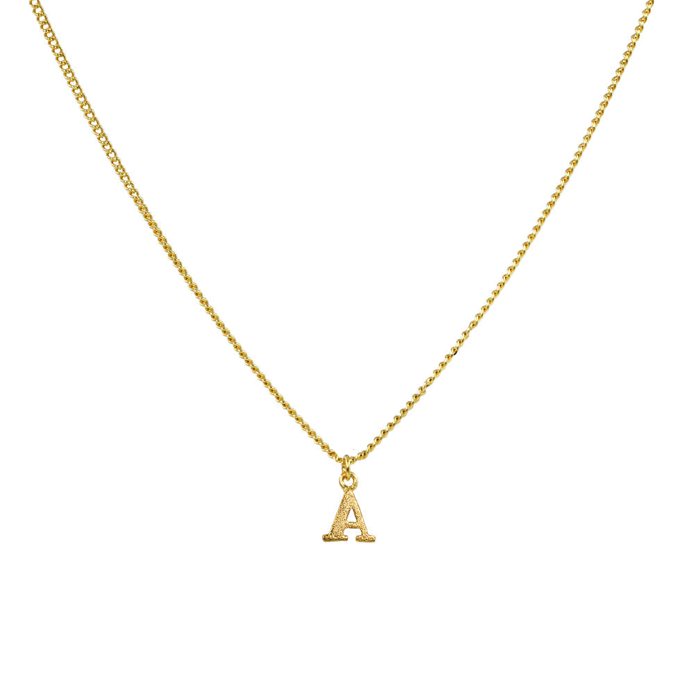 PreOrder 1 Letter Gold Chain