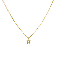 PreOrder 1 Letter Gold Chain