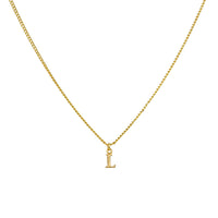 PreOrder 1 Letter Gold Chain