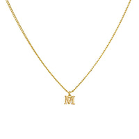 PreOrder 1 Letter Gold Chain