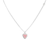 PreOrder Cadena 1 Letra Heart Plata